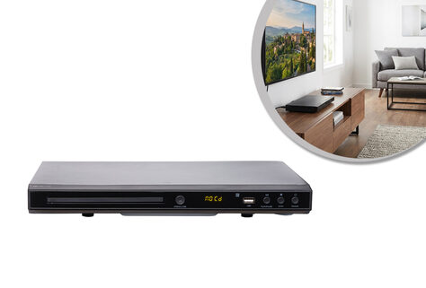 DVD-Player mit HDMI- und USB-Anschluss