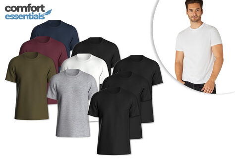 Set mit 3 Herren-T-Shirts aus 100% Baumwolle
