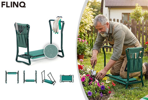 Klappbarer Gartenhocker