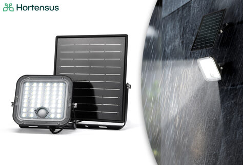 Solarbetriebene Wandleuchte