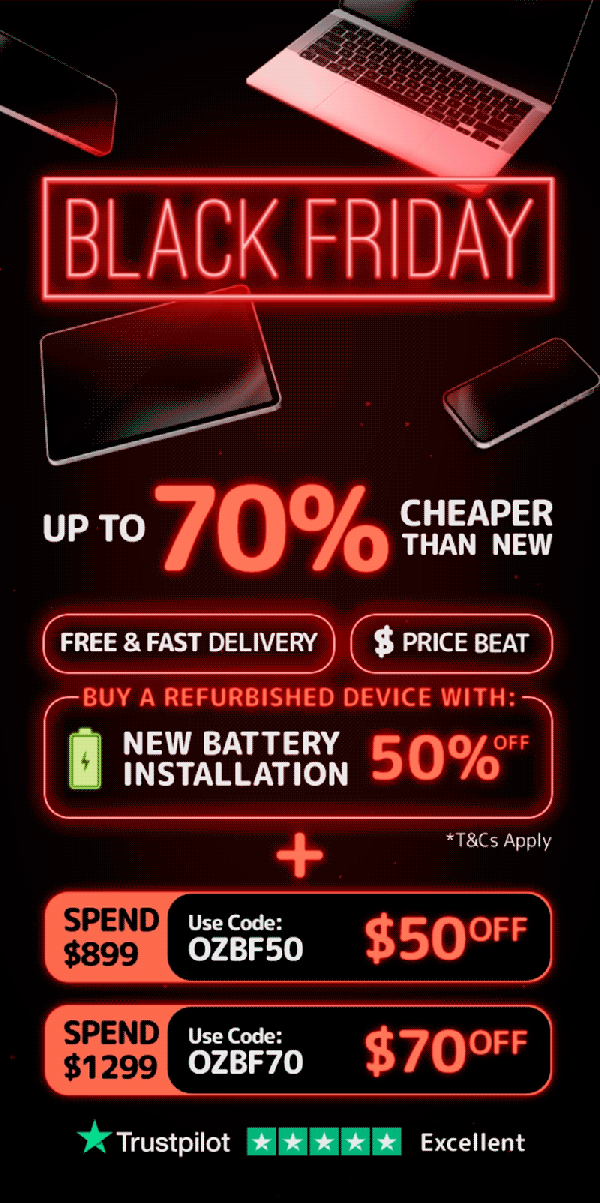 OzMobiles Black Friday