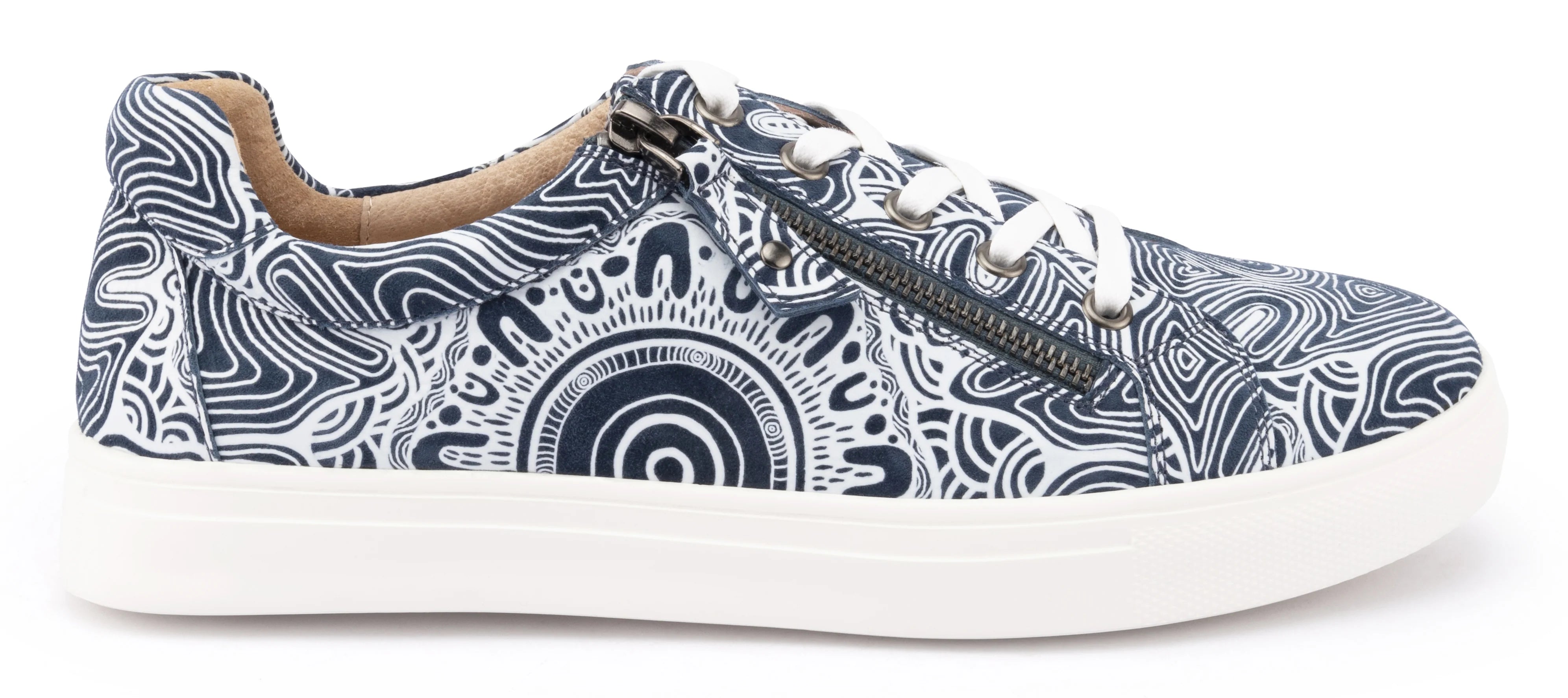 Klouds x Peter Farmer Cara Kard Print Ningaloo Blue