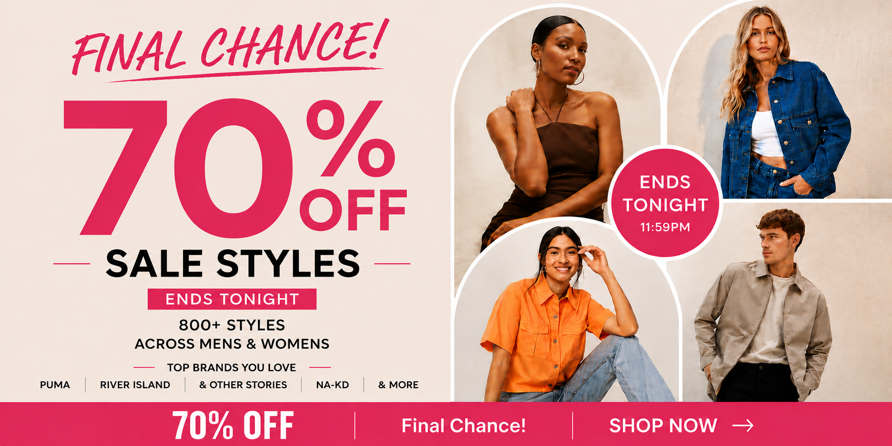 70% Off - Final Chance - Ends Tonight