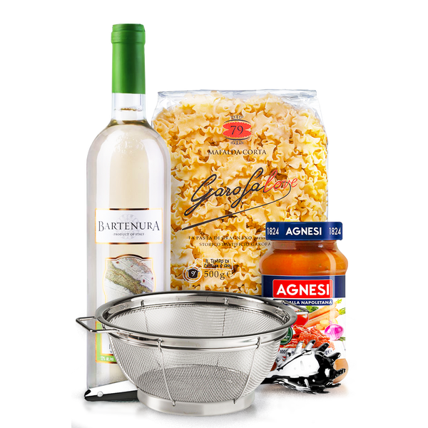 ערב איטלקי לבן מאובזר