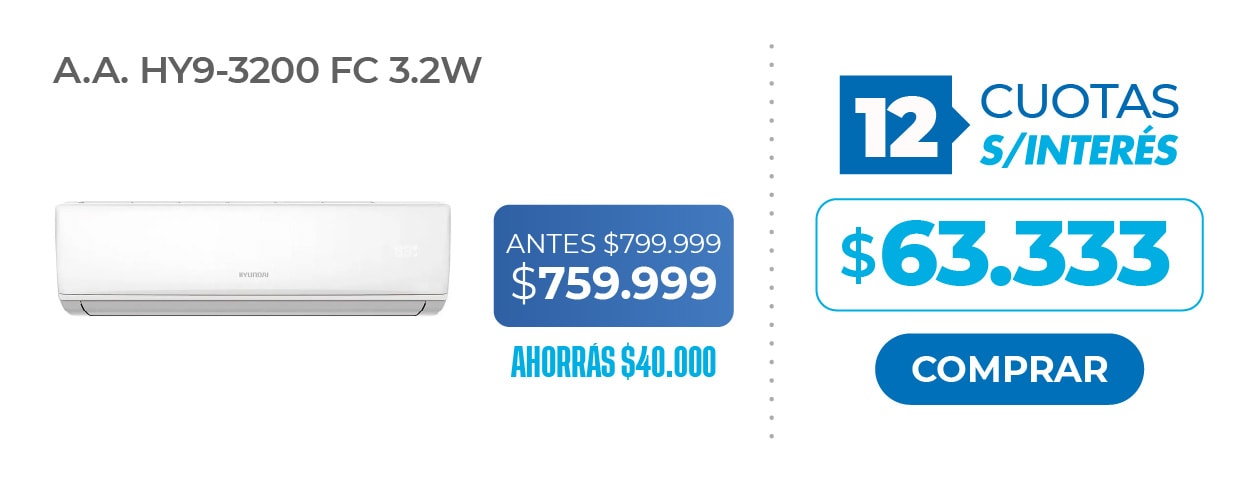 Aire Acondicionado HY93200