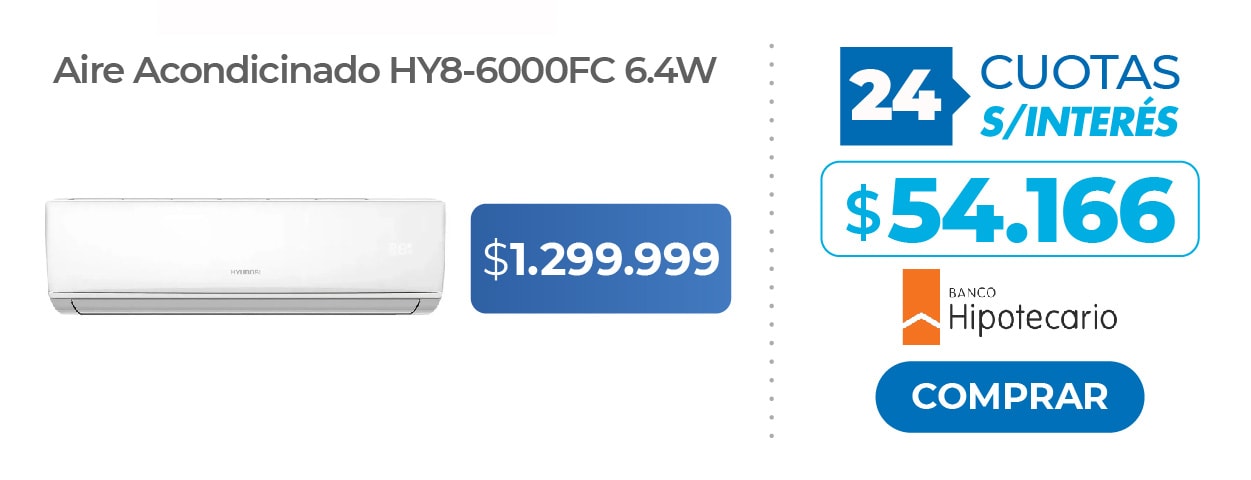 Aire Acondicionado HY8-6000FC