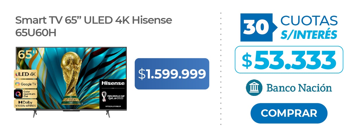 Smart TV Hisense 65U60H