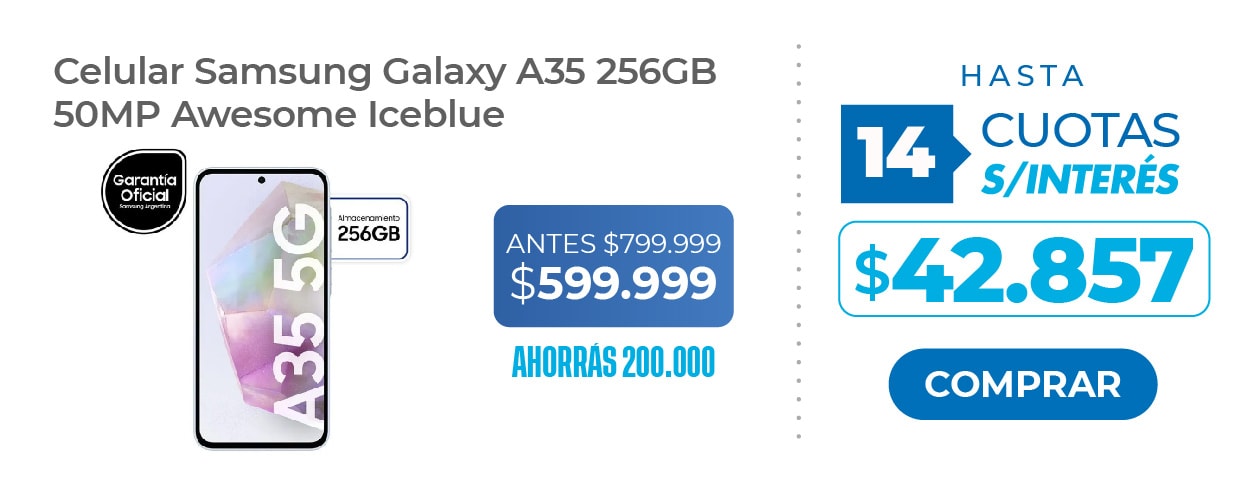 Celular Samsung A35 256gb