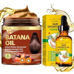 Aceite de batana para el crecimiento del cabello, mascarilla de aceite de batana orgánico crudo y