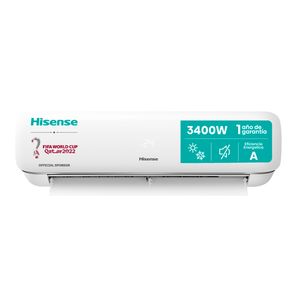 Aire acondicionado Split Frío/Calor Hisense 2924F 3400W AS12HR4SVRKG03PX4