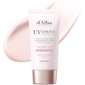 d'alba Piedmont Waterfull Tone-Up - Suero protector solar SPF 50 + protector solar coreano para