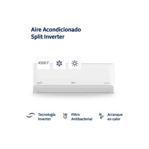 Aire Acondicionado Inverter BGH Split Frio/Calor 4500F BSI53WCGT