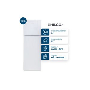 Heladera con Freezer Cíclica Philco PHCT320B 293L Blanco