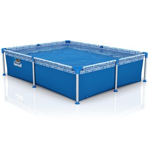 Pileta de Lona Rectangular Pelopincho 1020 1.85X1.45X0.40 Mts 1000 Lts