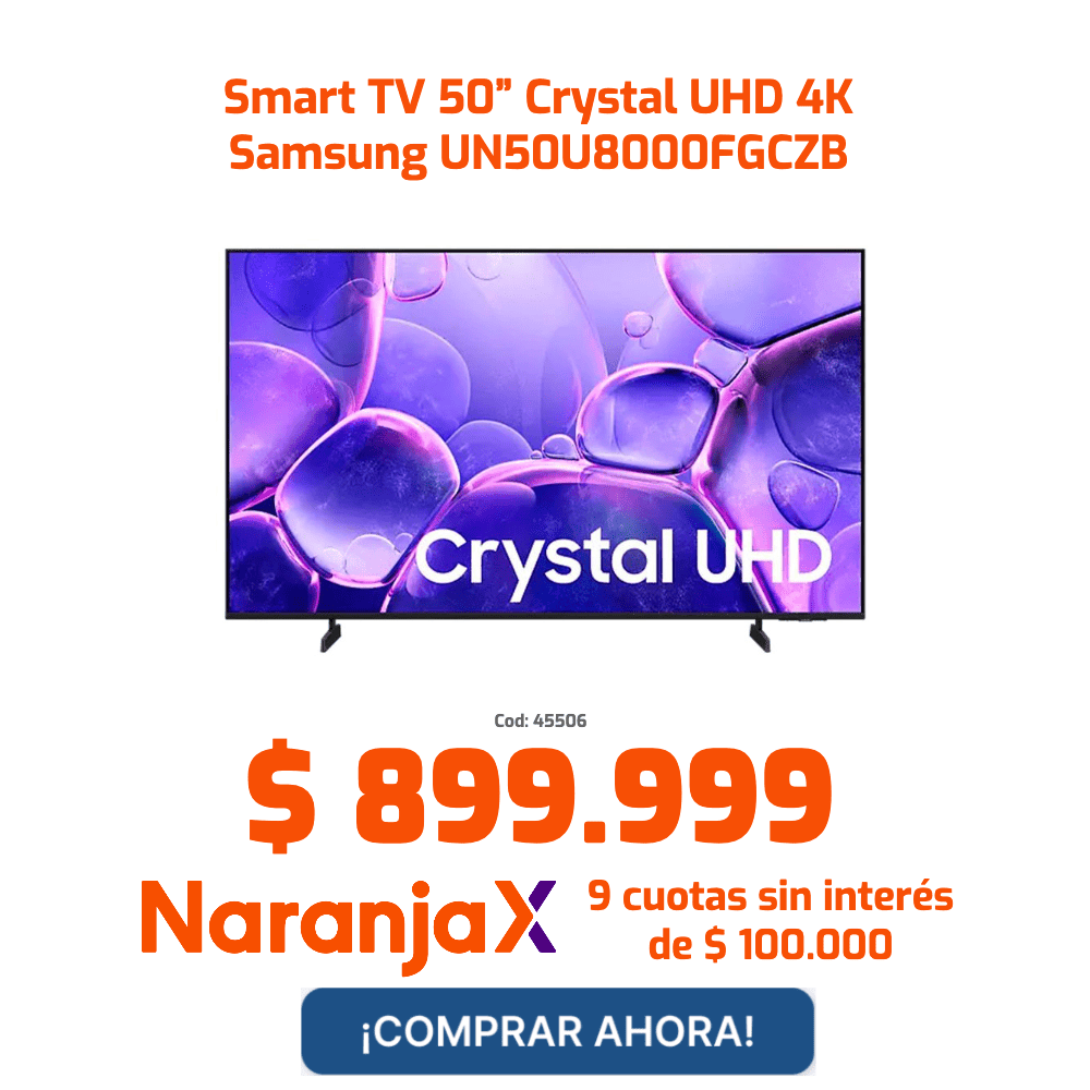 Smart TV 86” UHD 4K Qned LG 86QNED85SQA LG QNED MiniLED Últimas unidades 15x $ 413.334 cuotas sin interés ¡COMPRAR AHORA! Hasta 20 cuotas sin interés con BNA Hasta 14 cuotas sin interés con Naranja X Hasta 12 cuotas sin interés con VISA