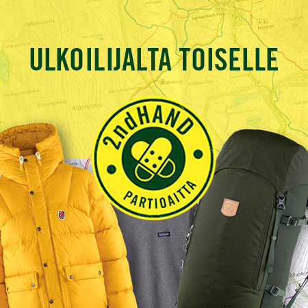 Ulkoilijalta toiselle. 2nd Hand Partioaitta.