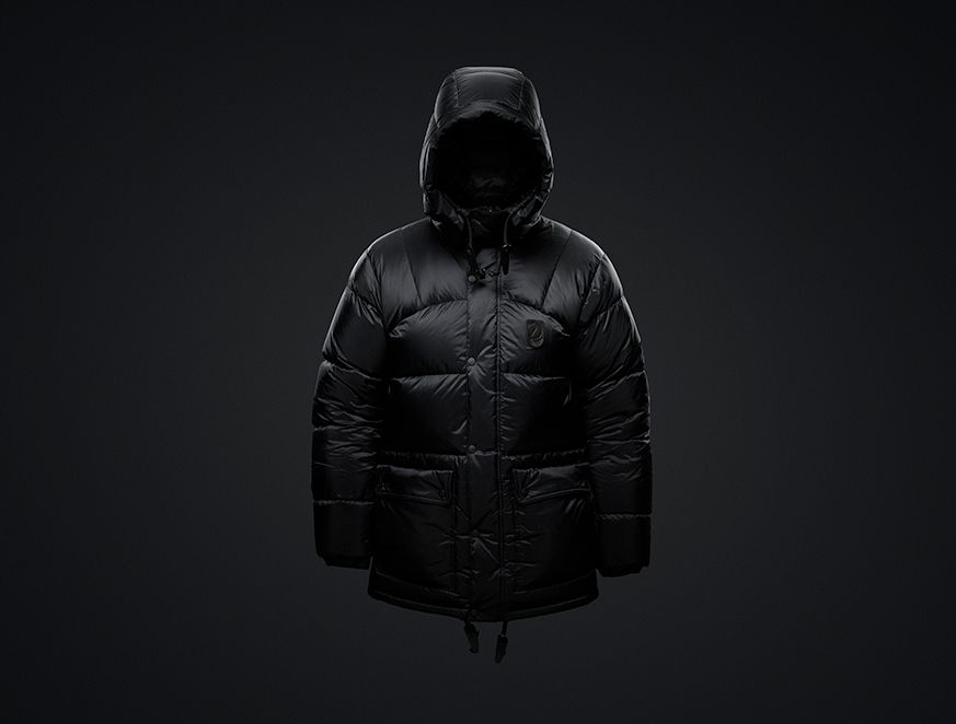 Fj&auml;llr&auml;ven Expedition Down Black Edition takki