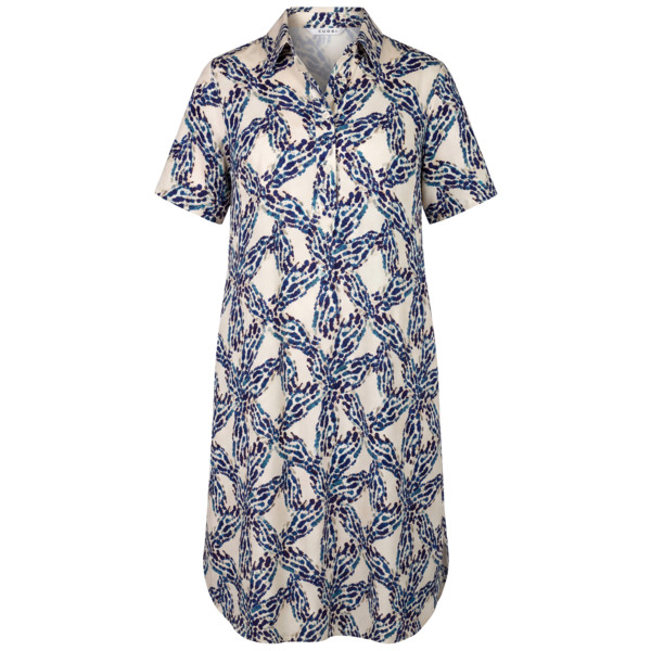 KIA VISCOSE SHIRT DRESS SEASIDE