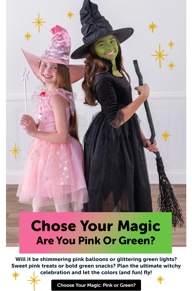 Choose Your Magic: Pink or Green?