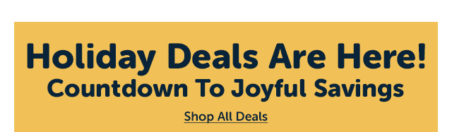 Holiday Deals Are Here!