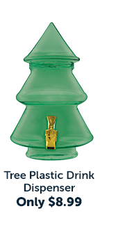 Tree Plastic Drink Dispenser