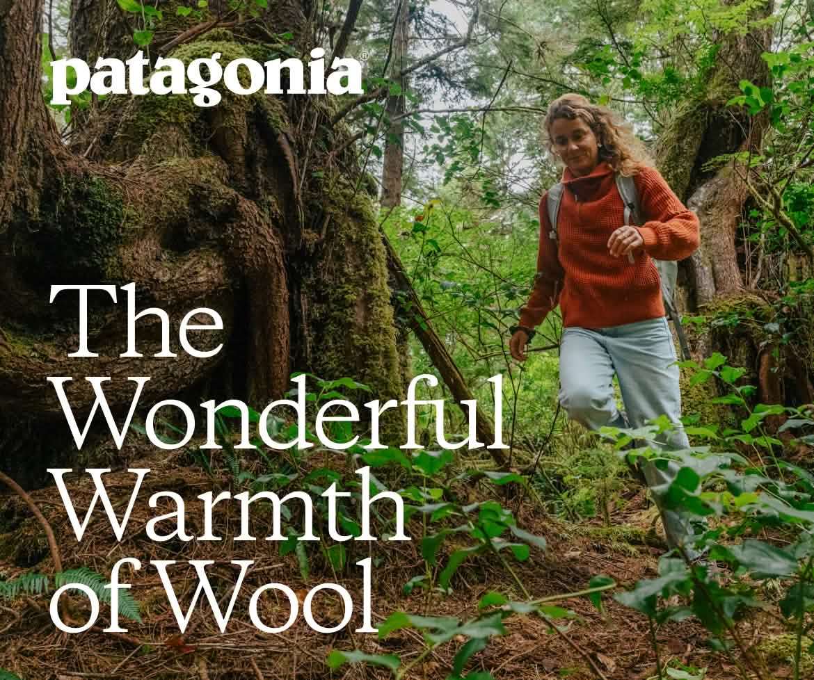 Patagonia. The Wonderful Warmth of Wool