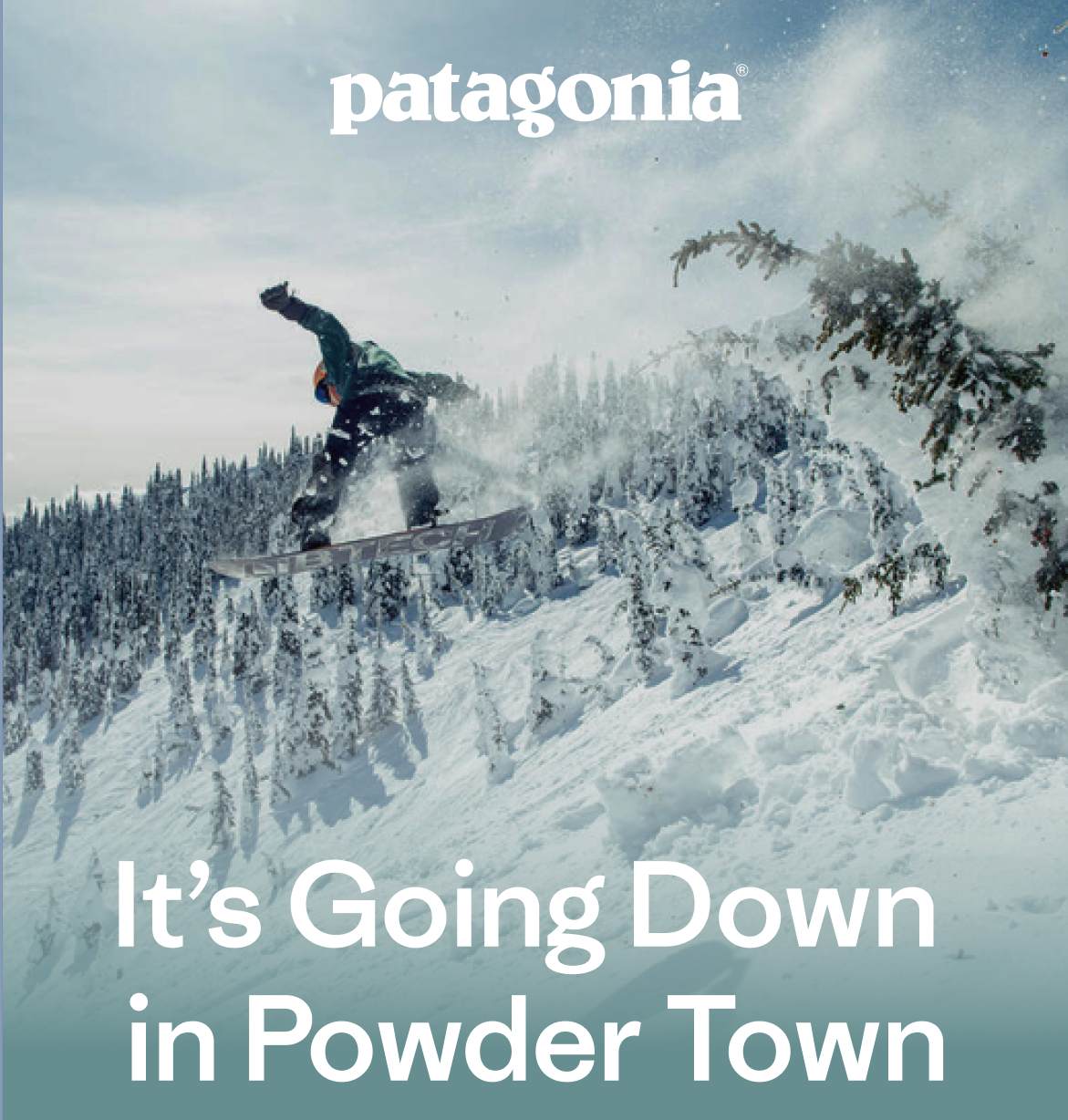 Patagonia Kids’. It’s Going Down in Powder Town