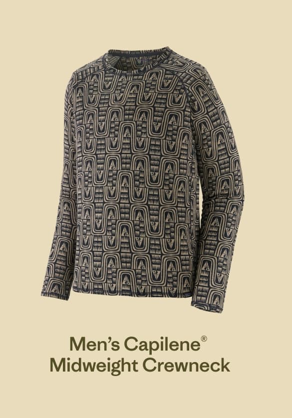 Men’s Capilene Midweight Crewneck