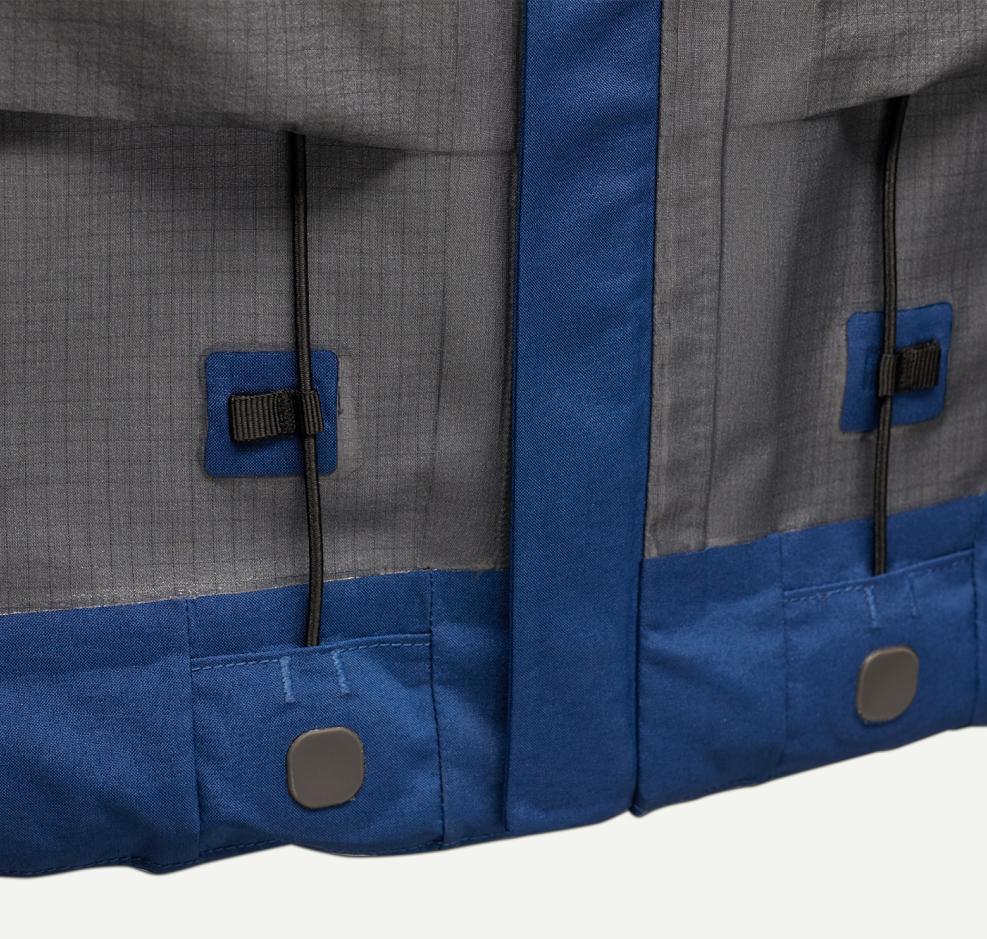 Embedded hem cord-lock system