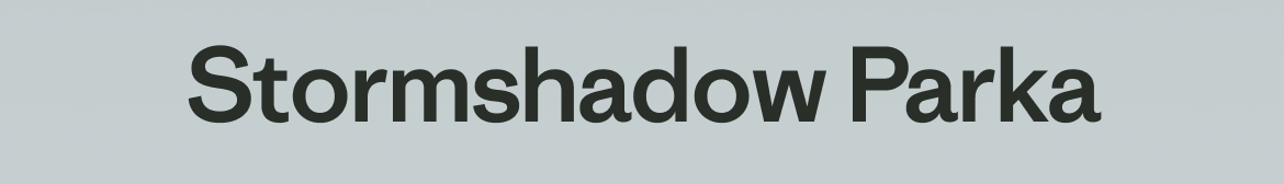 Stormshadow Parka