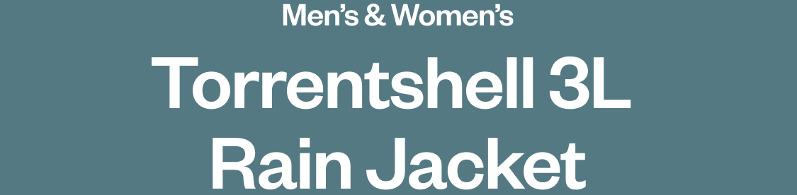 Men’s and Women’s Torrentshell 3L Rain Jacket