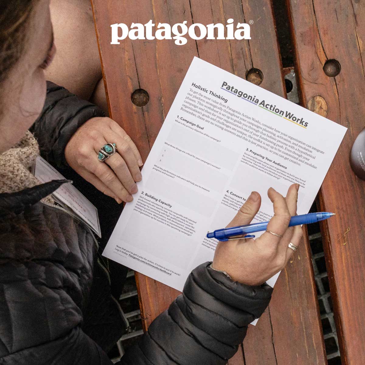 Try skills-based volunteering.