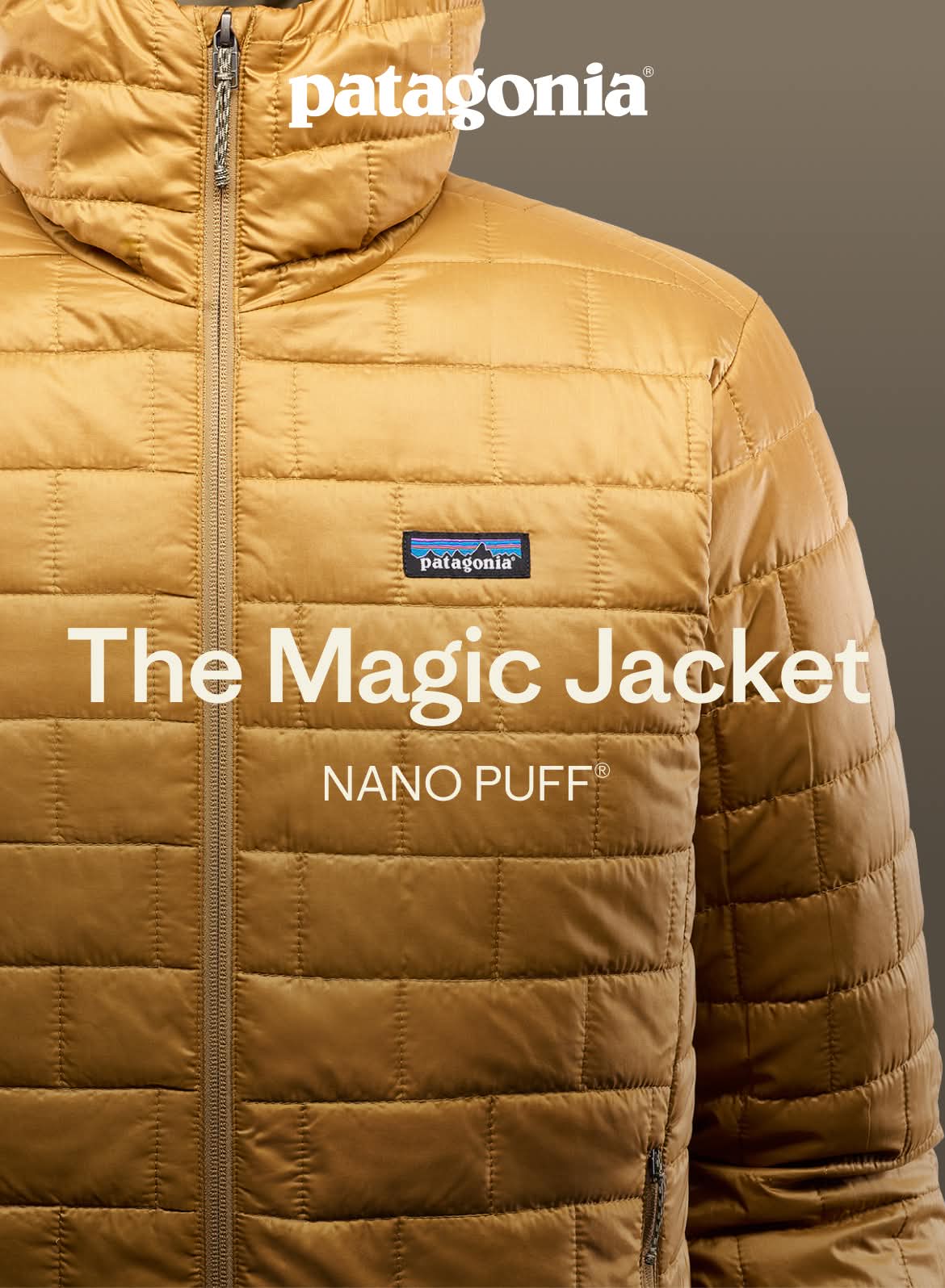 Patagonia Nano Puff. The Magic Jacket.