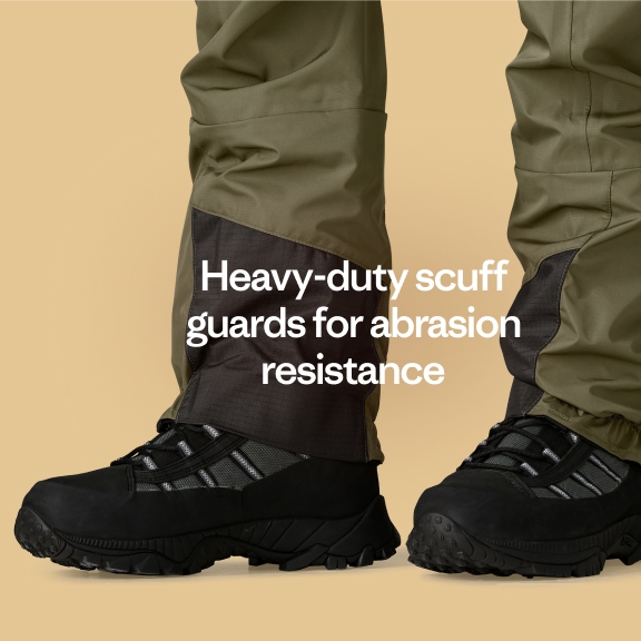 Heavy-duty scuff guards for abrasion resistance