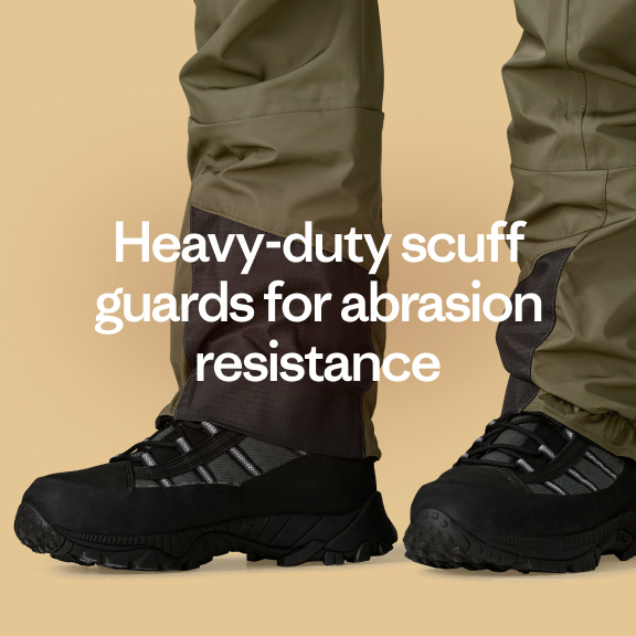 Heavy-duty scuff guards for abrasion resistance