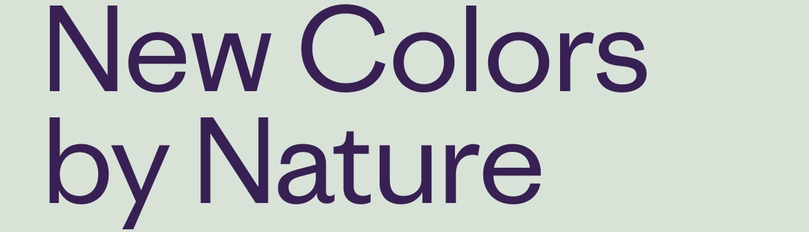 New Colors by Nature 