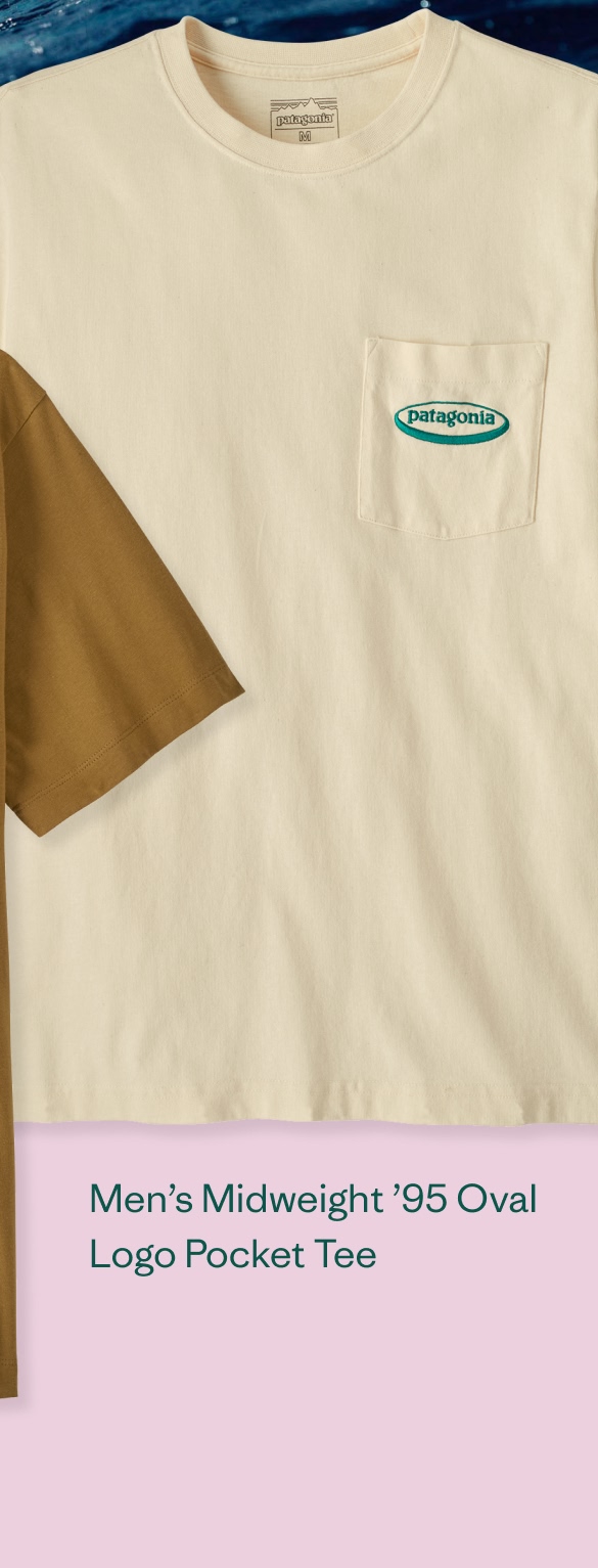 Men’s Midweight ’95 Oval Logo Pocket Tee