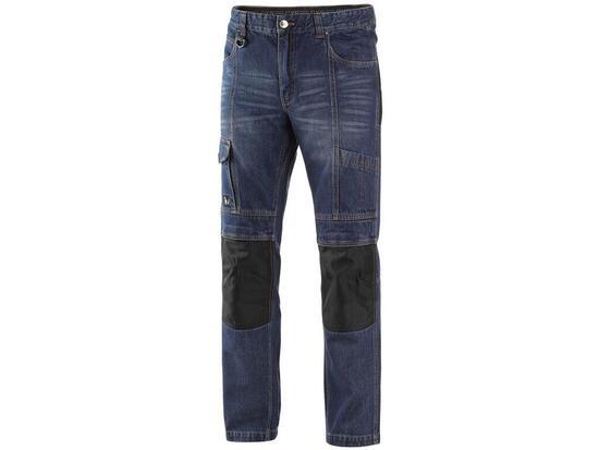 Kalhoty jeans NIMES I, p&#225;nsk&#233;, modro-čern&#233;, vel. 48