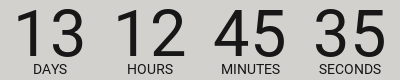 Countdown – 22 de julho de 2026, 14h00