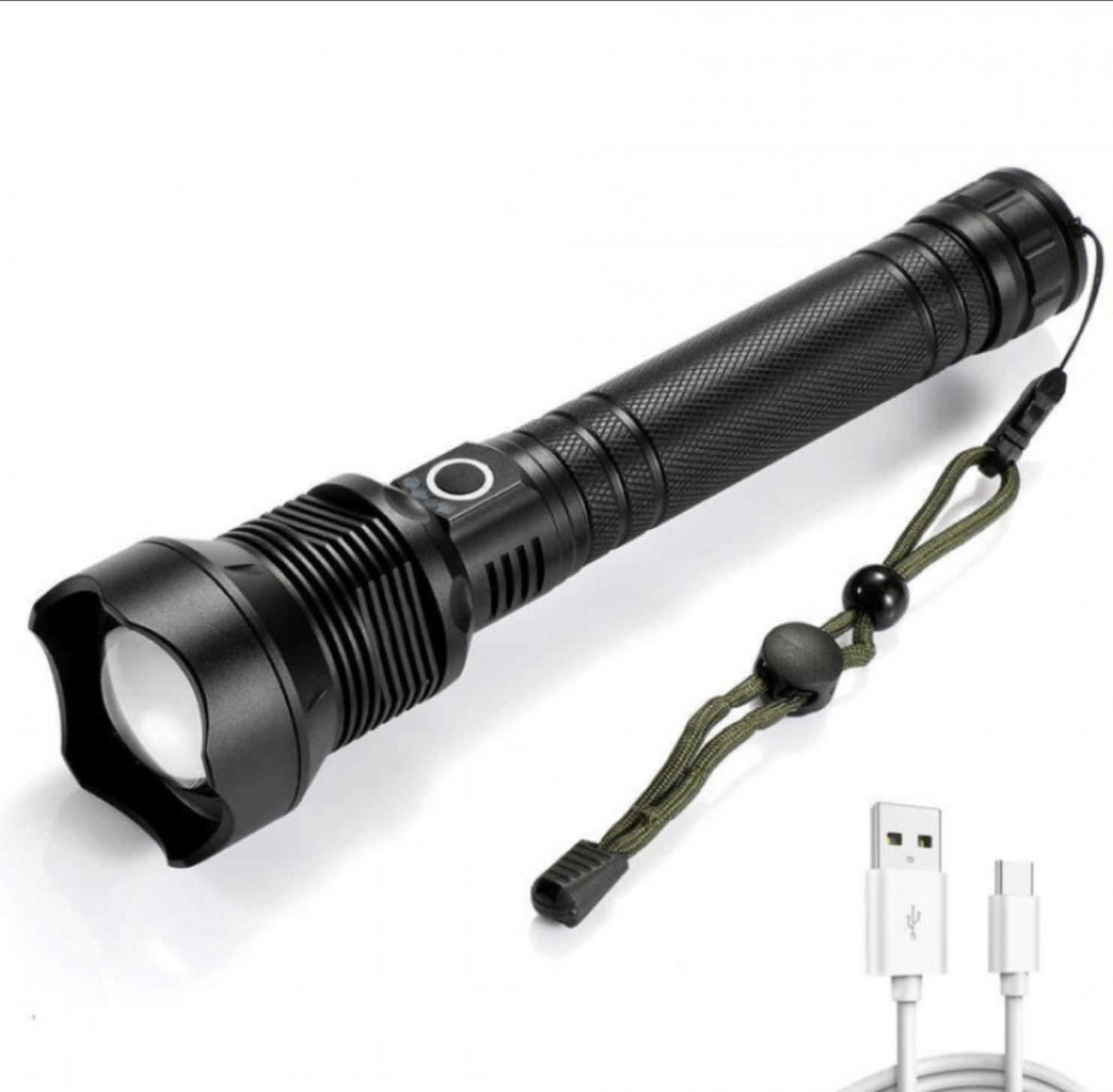 Lanterna MAX PRIME Profesionala LED XHP70.2 4200lm Zoom USB 3 Moduri 500m