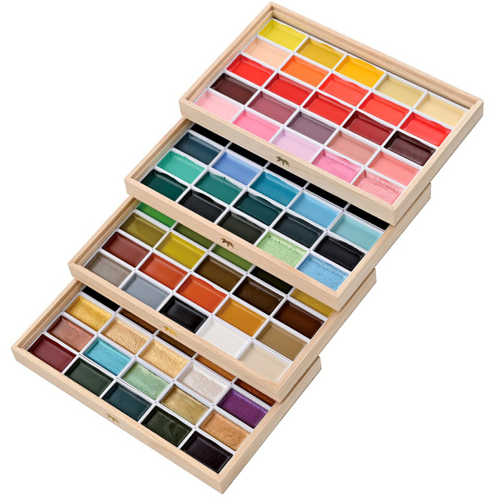 Image of ZIG Kuretake Akvarell 100-set