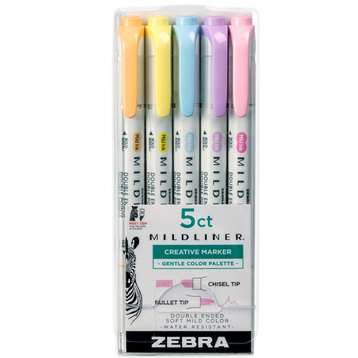 Image of Mildliner 5-pack