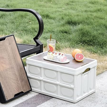 Collapsible Picnic Basket with Handle