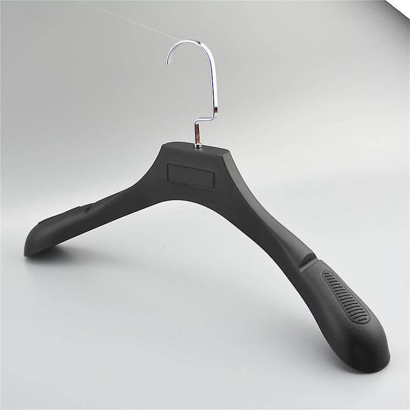 Wide Plastic Hanger with Anti Slip Surface