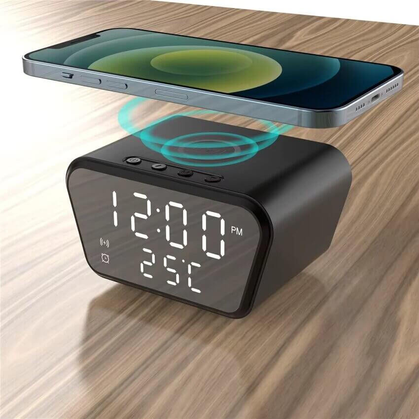 Fast Charging Wireless Alarm Clock