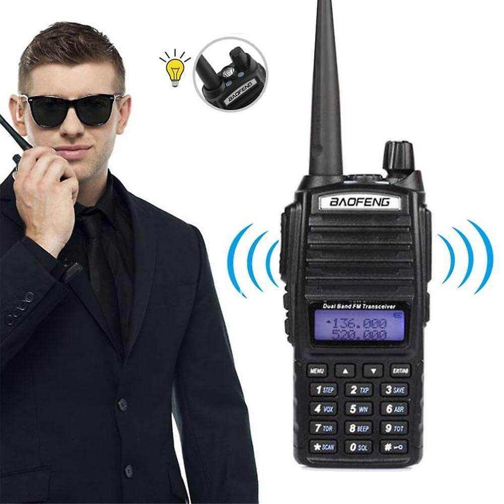 Baofeng UV-5R Walkie Talkie With FM Radio Channels