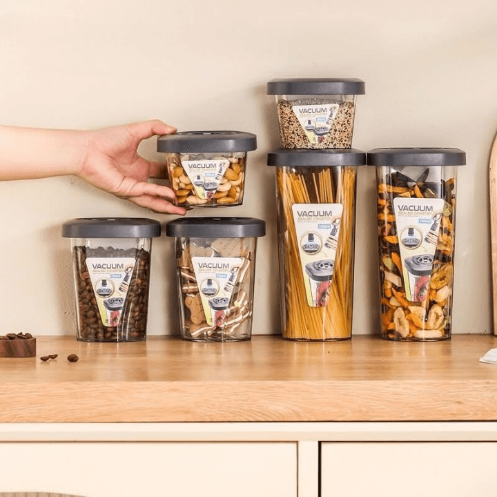 6 Pieces Vacuum Food Storage Containers