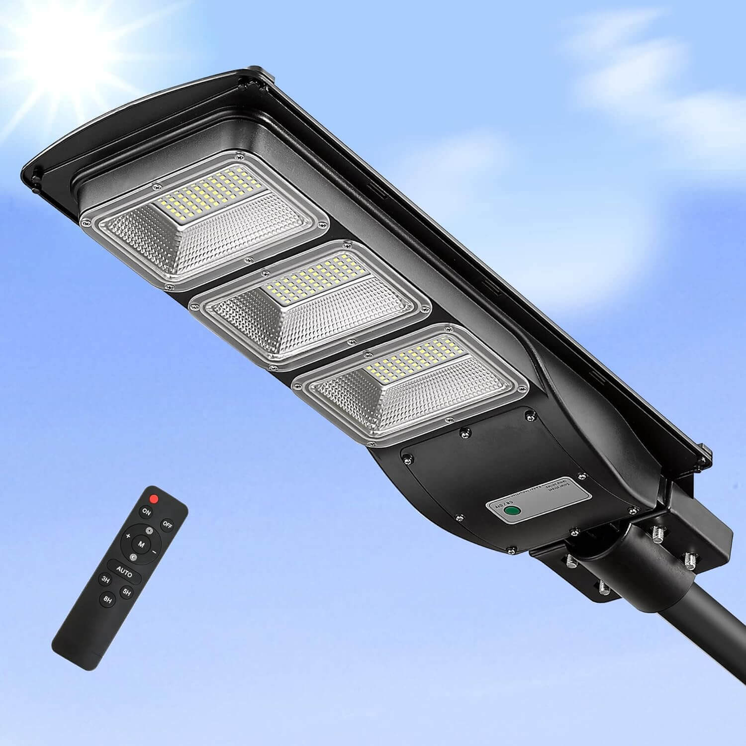 120watt Solar Powered LED Street Light