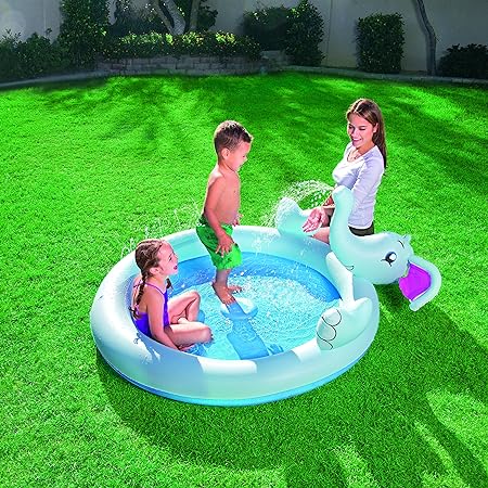 Elephant Inflatable Interactive Kiddies Pool