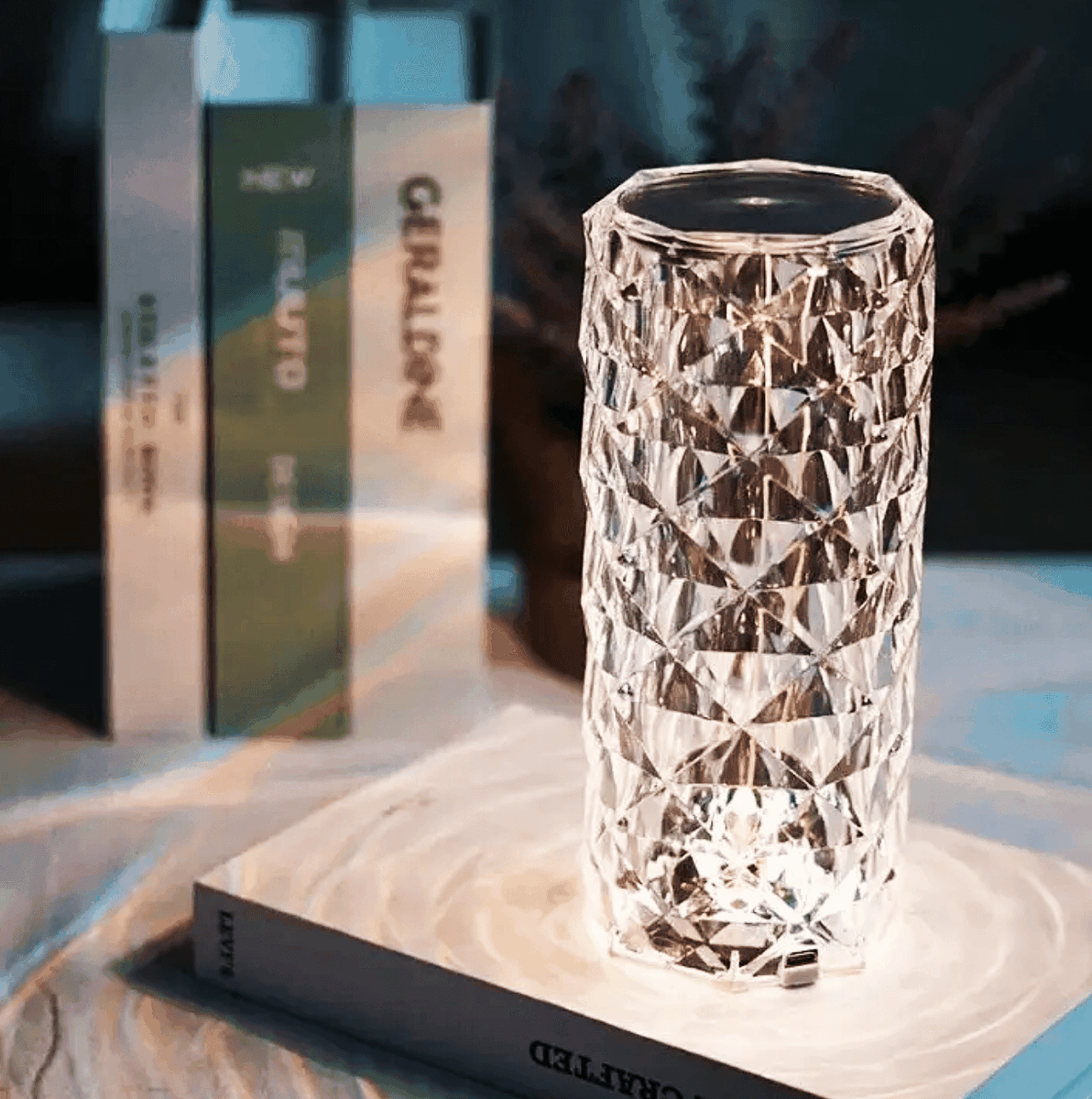 Rose Diamond Table Lamp